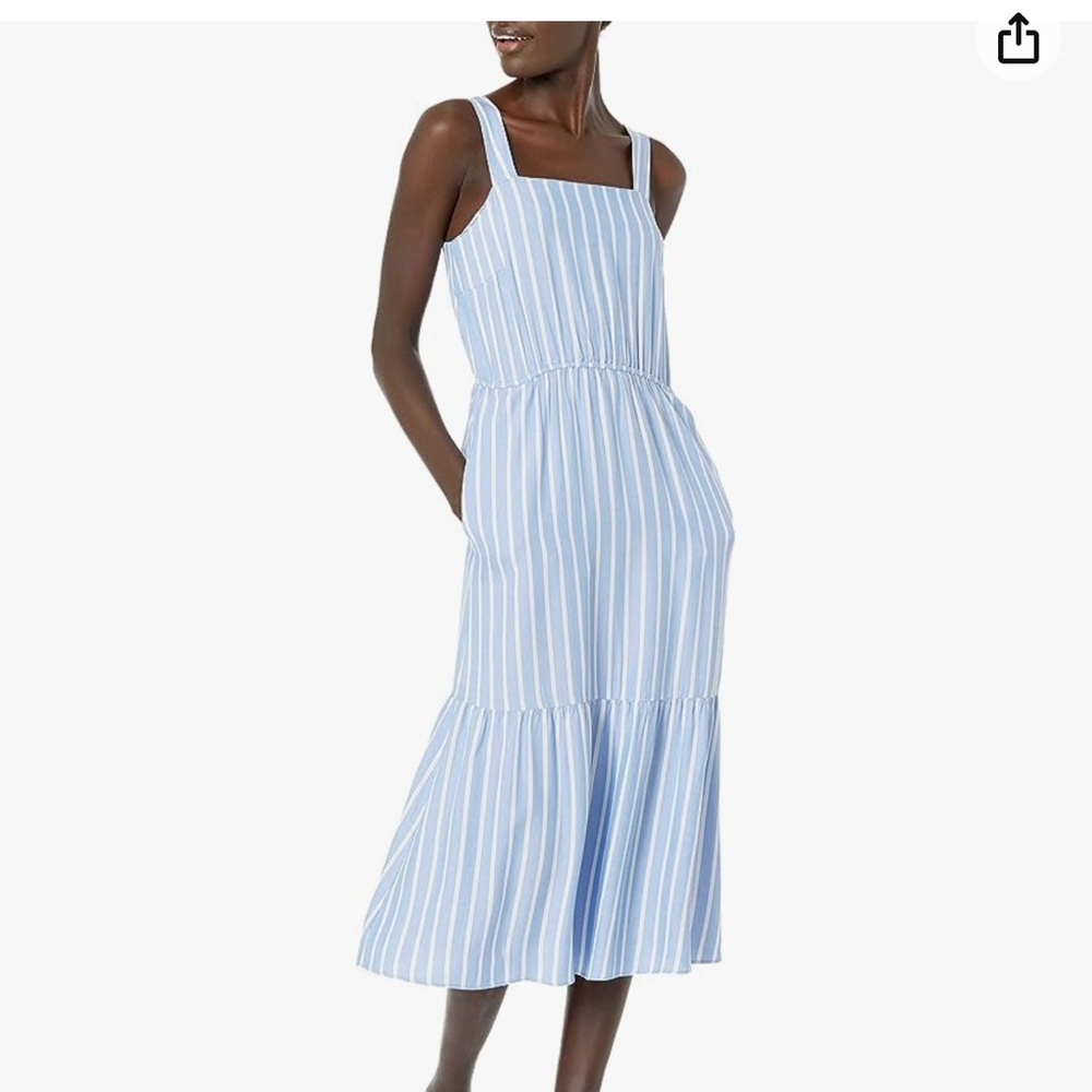 Amazon Essentials Fluid Twill Dress
